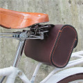 Tourbon genuíno pacote de couro sacos de bicicleta saco de bicicleta da bicicleta da bicicleta ciclismo bicicleta traseiro pannier alforje